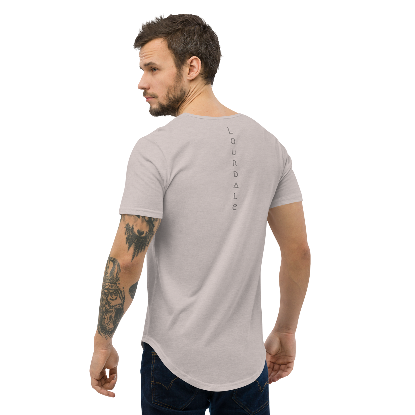 Men's Curved Hem T-Shirt