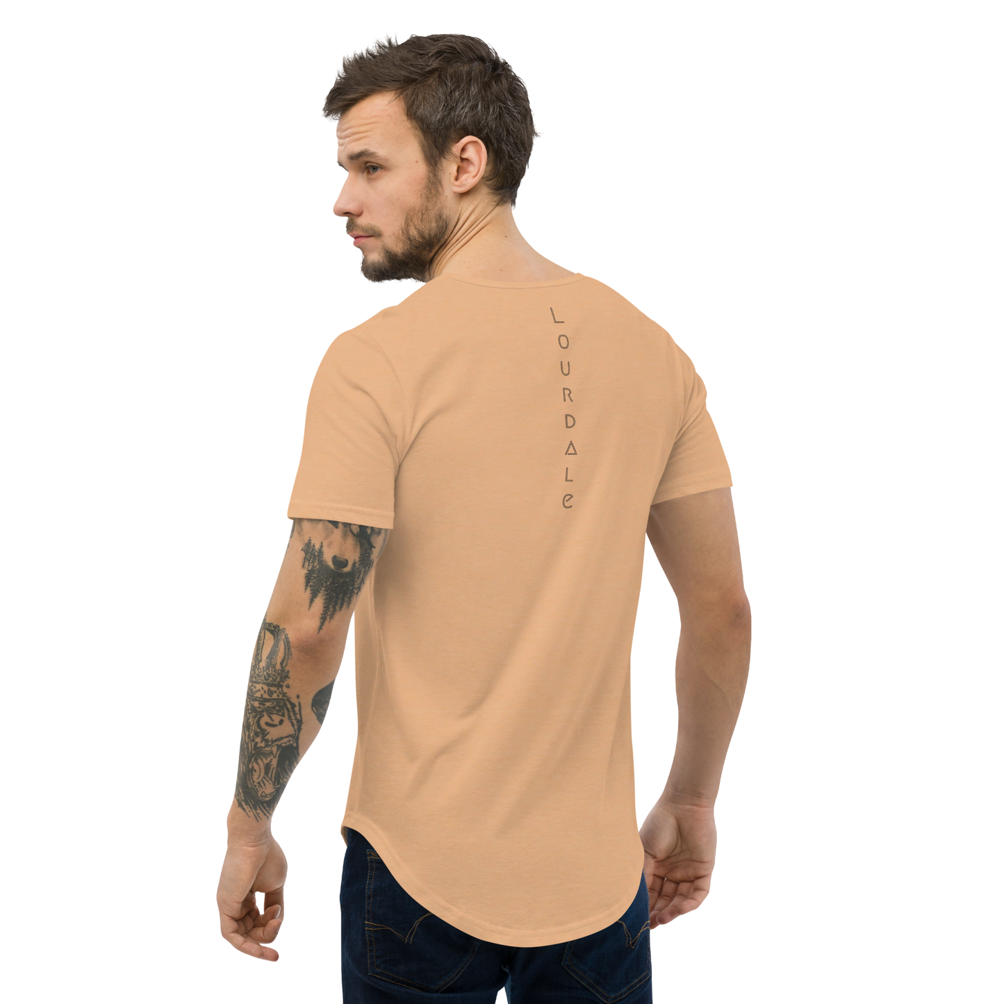 Men's Curved Hem T-Shirt