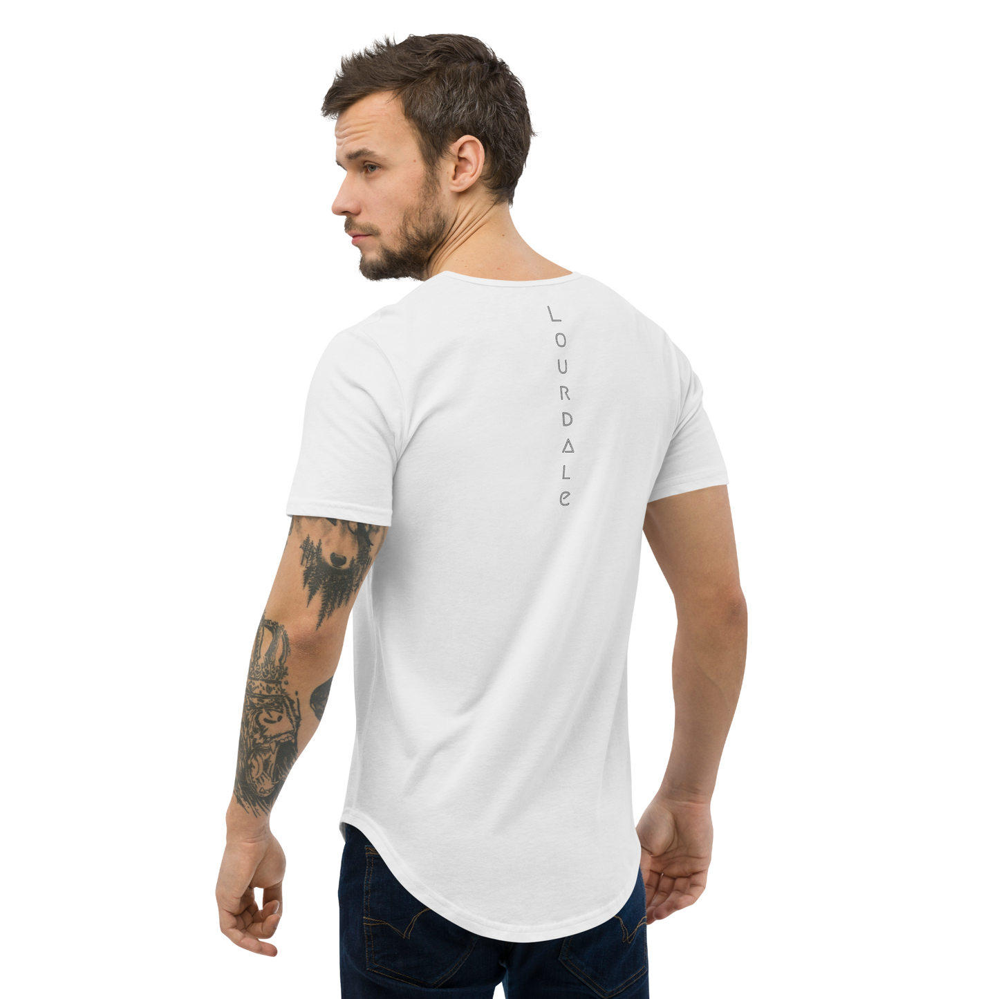 Men's Curved Hem T-Shirt